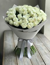 Букет 35 Белых роз #REPLACE_PRED# Февральск