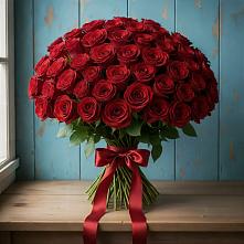Букет Красные розы Блэк Меджик в Февральск