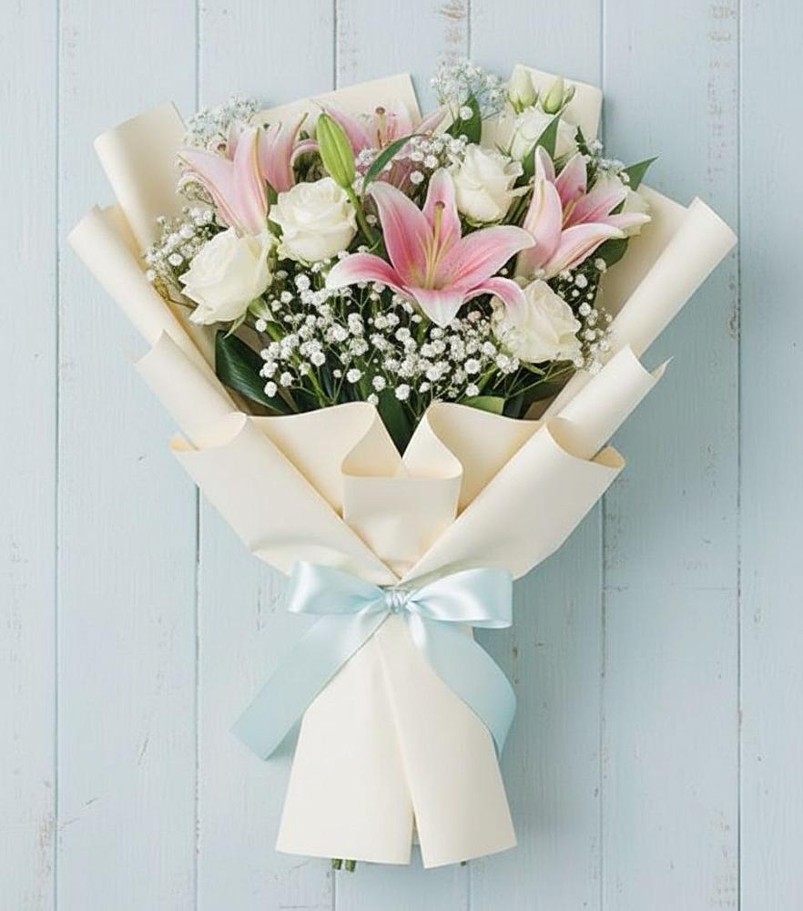 Букет цветов из: Лилии в Февральск