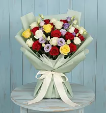 Букет цветов из:  Розы в Февральск