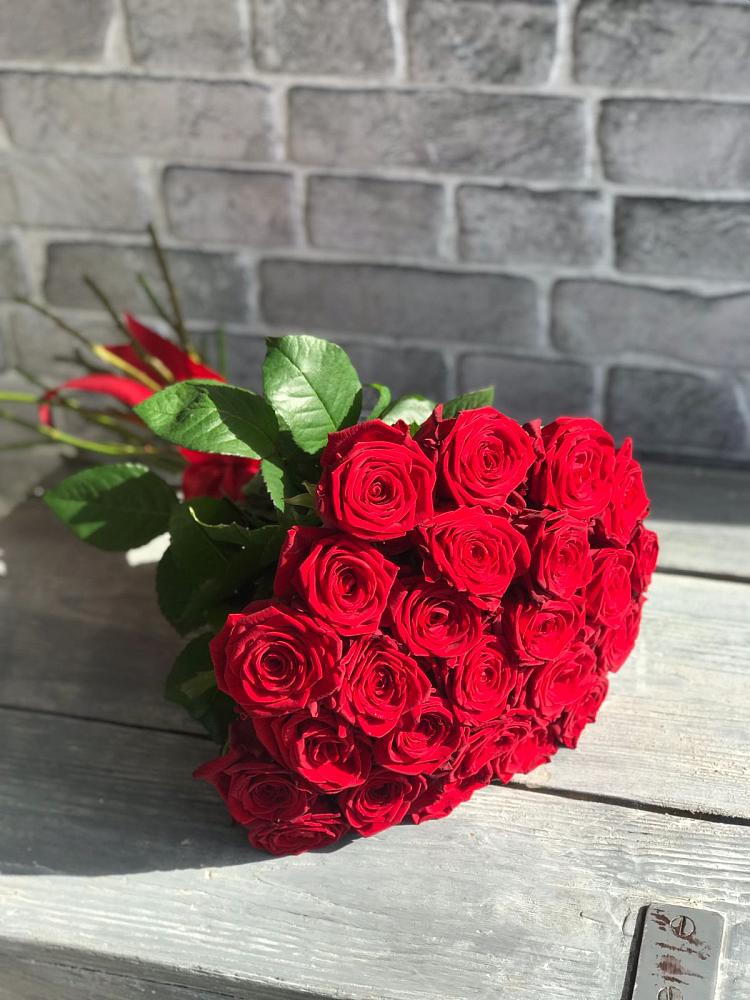 Букет Красные розы Фридом в Февральск