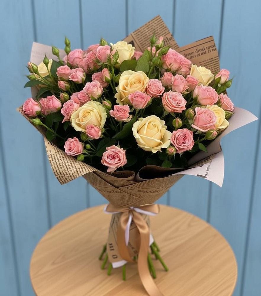 Букет цветов из: Розы в Февральск