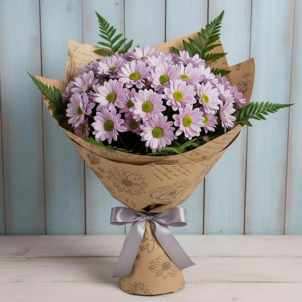 Букет цветов из: Хризантемы в Февральск
