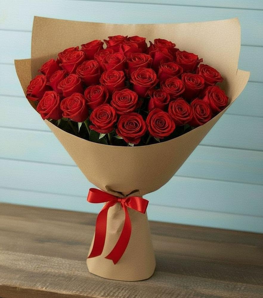 Букет Красные розы Милано в Февральск