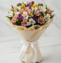 Букет цветов из:  Альстромерии в Февральск