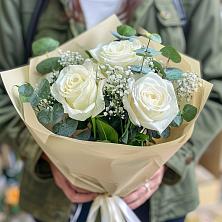 Букет Нежные грёзы в Февральск Букет цветов из: Розы в Февральск
