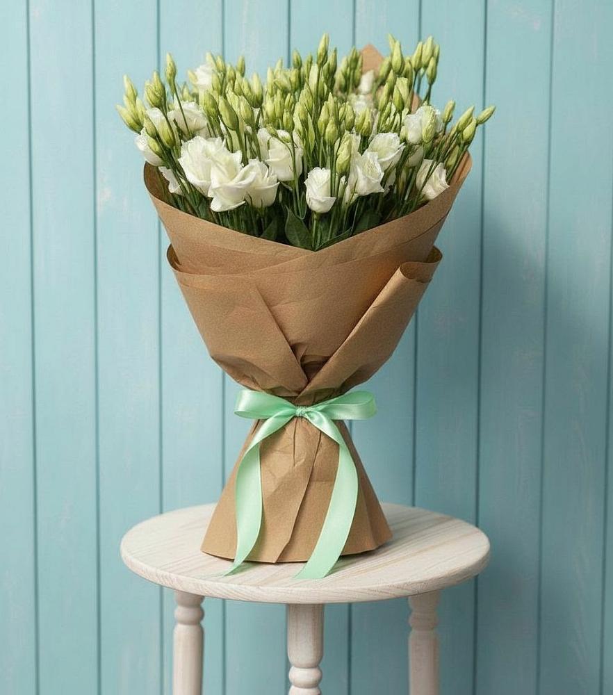 Букет цветов из: Лизиантусы в Февральск