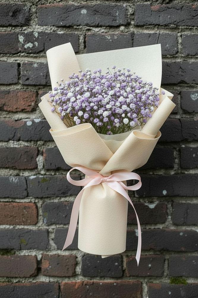 Букет цветов из: Гипсофила в Февральск