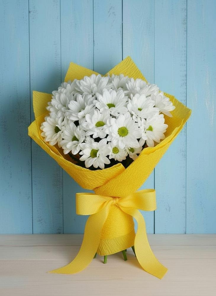 Букет цветов из: Хризантемы в Февральск