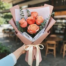 Букет цветов из:  Розы в Февральск