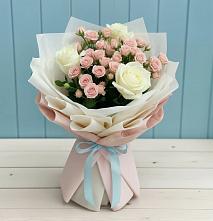 Букет цветов из:  Розы #REPLACE_PRED# Февральск