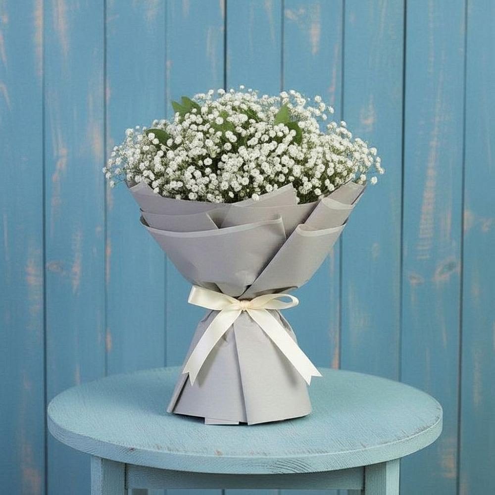 Букет цветов из: Гипсофила в Февральск