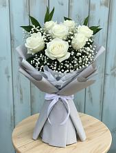 Букет цветов из:  Розы в Февральск