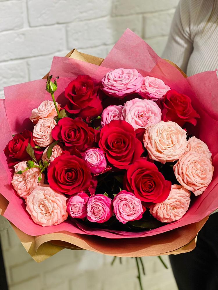 Букет цветов из: Розы в Февральск