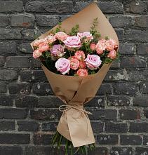 Букет цветов из:  Розы #REPLACE_PRED# Февральск