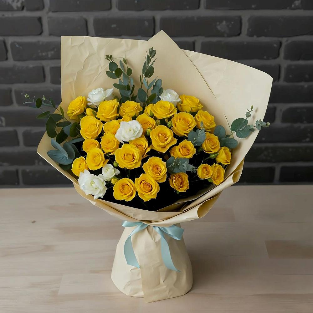 Букет цветов из: Розы в Февральск