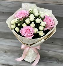 Букет цветов из:  Розы #REPLACE_PRED# Февральск