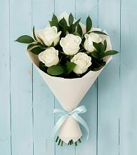 Букет цветов из:  Розы #REPLACE_PRED# Февральск