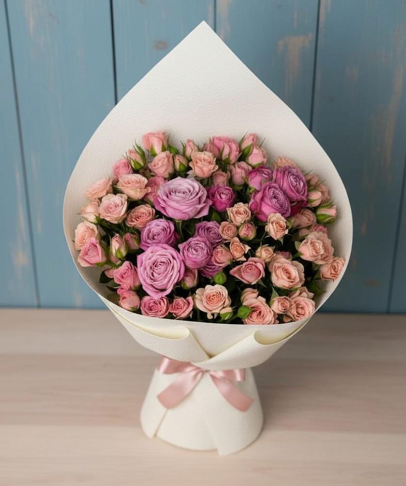 Букет цветов из: Розы в Февральск