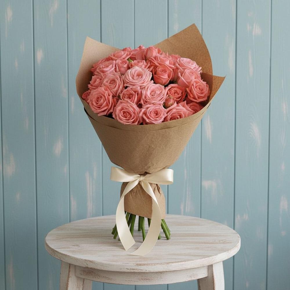 Букет цветов из: Розы в Февральск