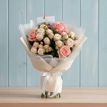 Букет цветов из:  Розы в Февральск