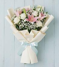 Букет цветов из:  Лилии в Февральск